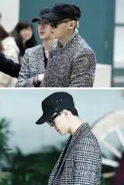 exo机场美男秀吴亦凡霸气黄子韬土豪