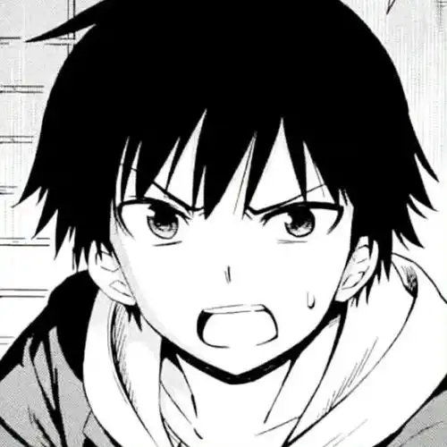 动漫头像黑白线条动漫男生头像
