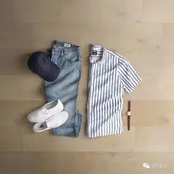 6套男生短袖衬衫搭配,今年夏天穿上超帅气