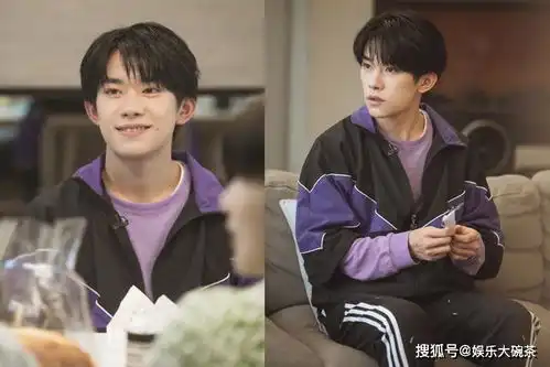 清爽少年归来易烊千玺解锁运动风格,一身紫色看起来就像紫葡萄