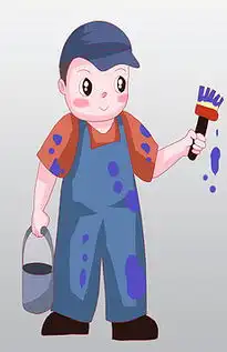 粉刷匠图片素材粉刷匠图片素材下载粉刷匠背景素材粉刷匠模板下载我图网