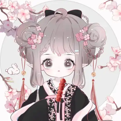 仙气古风女生头像蝴蝶很美,终究蝴蝶飞不过沧海
