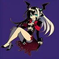 动漫头像恶魔恶魔女生冷酷霸气动漫头像
