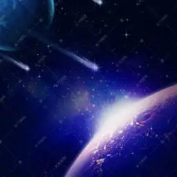 高清极光暗黑系星空背景图片免费下载千库网