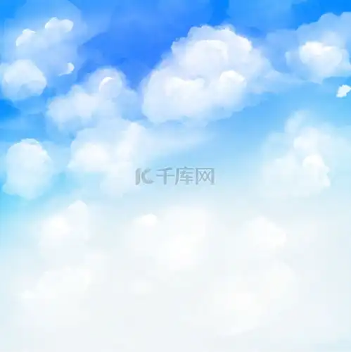 天空蓝天白云自然素材图片免费下载千库网