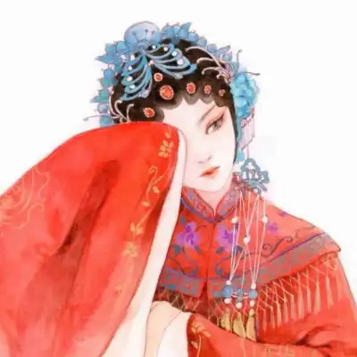 林弦唯美古风动漫女头君子可否陪我一生.
