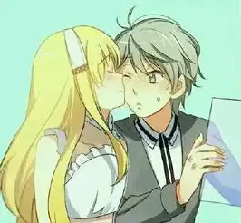 头像情侣男生女生个性卡通动漫插画黑白搞堆糖,美好生活研究所
