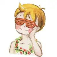 动漫情侣qq头像手绘的男孩女孩
