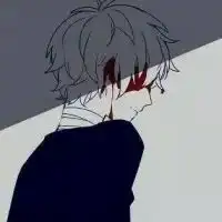 动漫男生背影黑白头像微信头像图片大全
