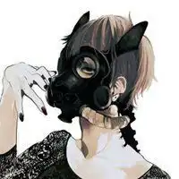 狐狸面具动漫男头像冷酷版微信头像图片大全
