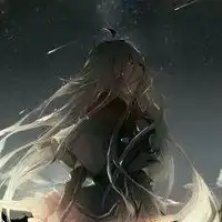 高冷霸气黑白女王范头像动漫背影
