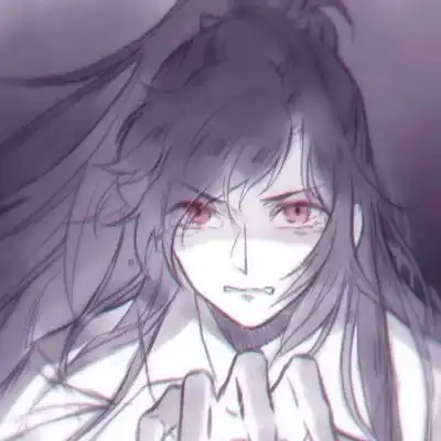 动漫手绘古风男生美男子头像
