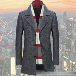 男士呢大衣,帅气高挑又不贵,穿出你的成熟男人魅力
