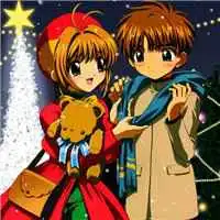 魔卡少女樱情侣头像q版微信头像图片大全
