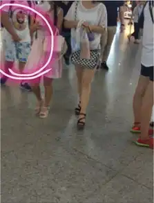 有图有真相男子地铁站伸咸猪手连摸5女孩
