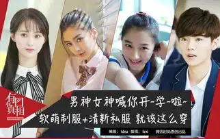 有图有真相男神女神喊你开学啦校园私服该这么穿
