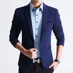 秋季男士小西装男修身青年潮休闲西服男士韩版上衣外套单西装礼服