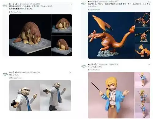 这些网红沙雕手办背后的男人,竟如此可爱