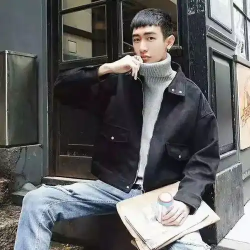 男装时尚搭配有一套