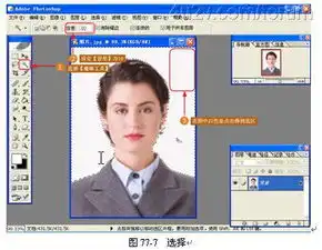 自己制作证件照用ps处理照片身份证照片去白边技巧证件照片制作工具的使用
