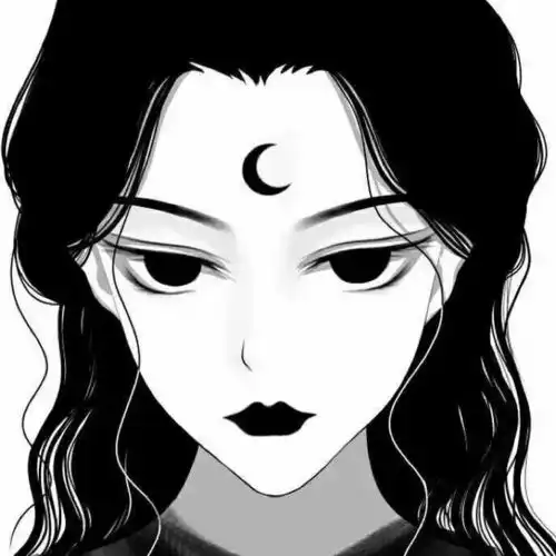 有哪些丧丧的看起来有些高冷的女生头像呀
