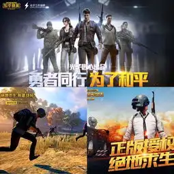 腾讯新游和平精英与全军出击画质对比,差的不是一点半点