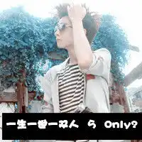 情侣头像黑白男的低头