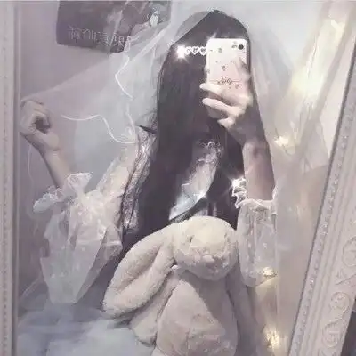 婚纱女头像,我爱着的内个她穿上婚纱了