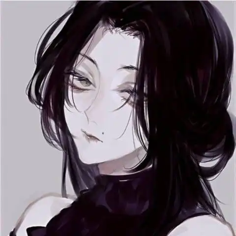 动漫头像镜子里你的眉目,爱隔山海
