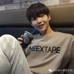 剪起来超好看的韩式男生发型

