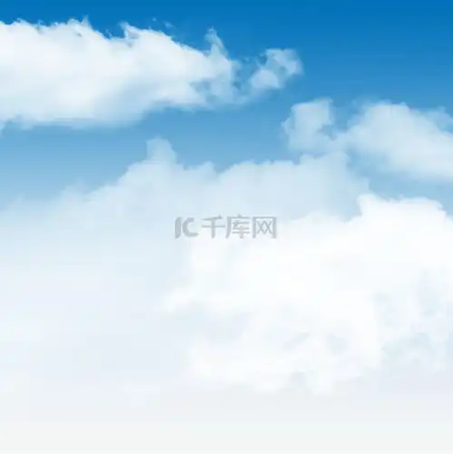 真实感蓝天白云天空素材图片免费下载千库网