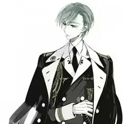 素描男生动漫头像
