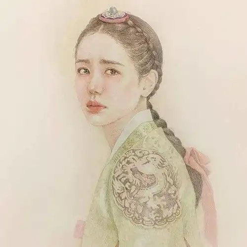 他山之石艺她笔下的彩铅人物画,每一个都很美彩铅手绘小清新人物