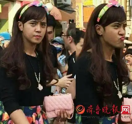 美出境界郑恺扮宫女美艳赛天仙盘点明星男扮女装照