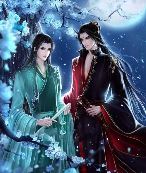 唯美古风二次元美男,你想要的这里都有这些同人图你认识几位