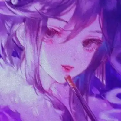 动漫女头高冷侧脸高清二次元女生霸气范
