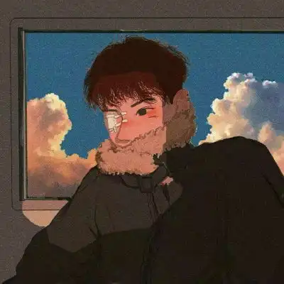 动漫男生帅气手绘头像
