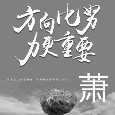 有含义励志的头像方向比努力更重要
