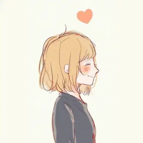 男生女生情侣头像新年快乐