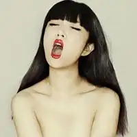 求纯白色背景男女头像
