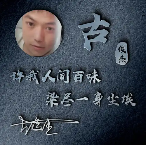 姓氏微信头像励志签名头像,态度决定一切,细节决定成败