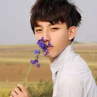 我的冷酷只因为你潮流帅气男生qq头像
