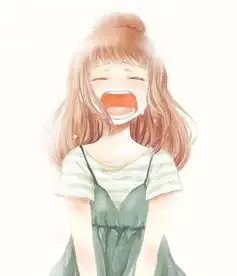 好看的女生动漫头像白色
