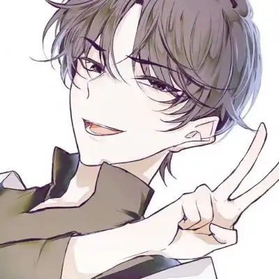 漫画男生帅气冷酷头像二次元头像男冷血超拽
