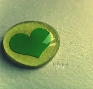 我们生活在绿色的颜色的正能量里