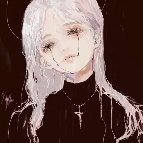 有没有惊艳你的暗黑伤感系头像
