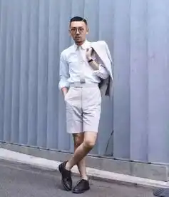 短裤也能很型男,夏天如果穿不好短裤的话,你还怎么混
