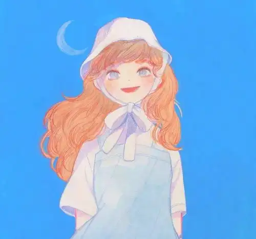彩铅画入门教程彩铅萝莉插画作品欣赏,太可爱了