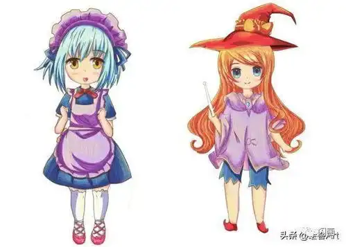彩铅画动漫人物教程,卡哇伊戴斯乃