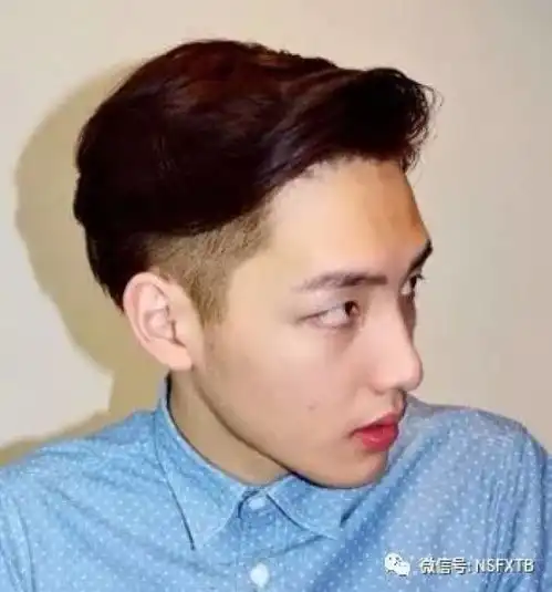 两边剪短中间留长的发型大全

